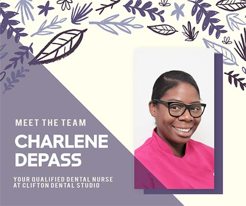 Charlene Depass Dental Nurse GDC: 297693